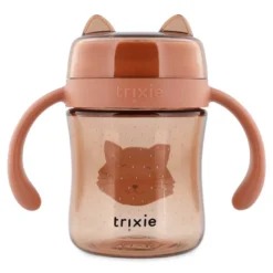 360° Trinkbecher mit Griffen - Mrs. Cat