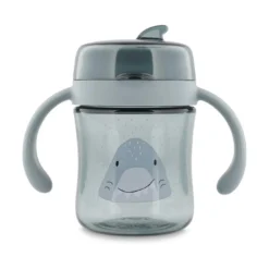 360° Trinkbecher mit Griffen - Mr. Shark