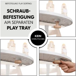 Alpha Play Sorting Giraffe Holzaufsatz
