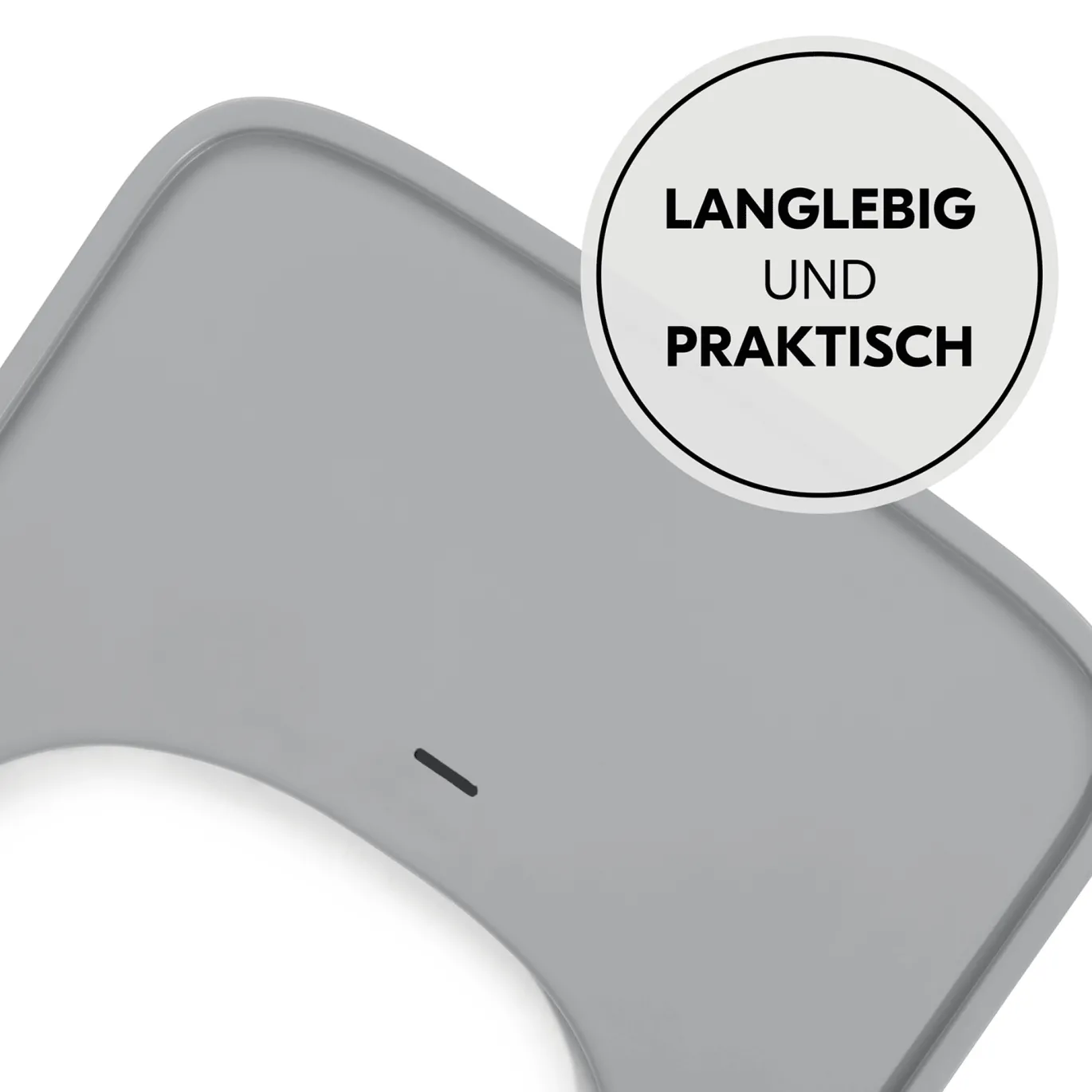 Alpha Wooden Tray Grey