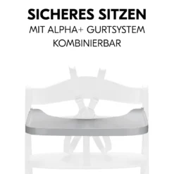 Alpha Wooden Tray Grey