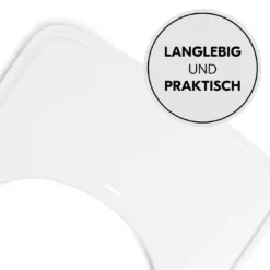 Alpha Wooden Tray White