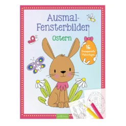 Ausmal-Fensterbilder Ostern