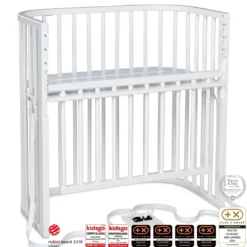 Babybay Boxspring Comfort Plus weiß lackiert