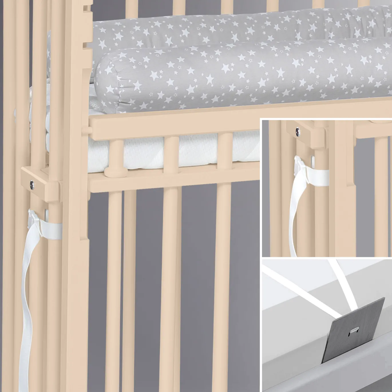 babybay Boxspring Comfort Plus beige lackiert