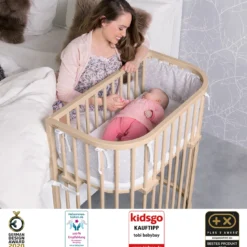 babybay Boxspring Comfort Plus beige lackiert