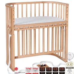 Babybay Boxspring Comfort Plus natur lackiert