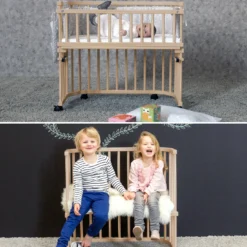 Babybay Boxspring Comfort Plus natur lackiert