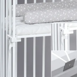 babybay Boxspring weiß lackiert
