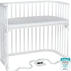babybay Boxspring XXL weiß lackiert