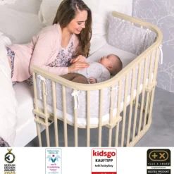babybay Maxi beige lackiert