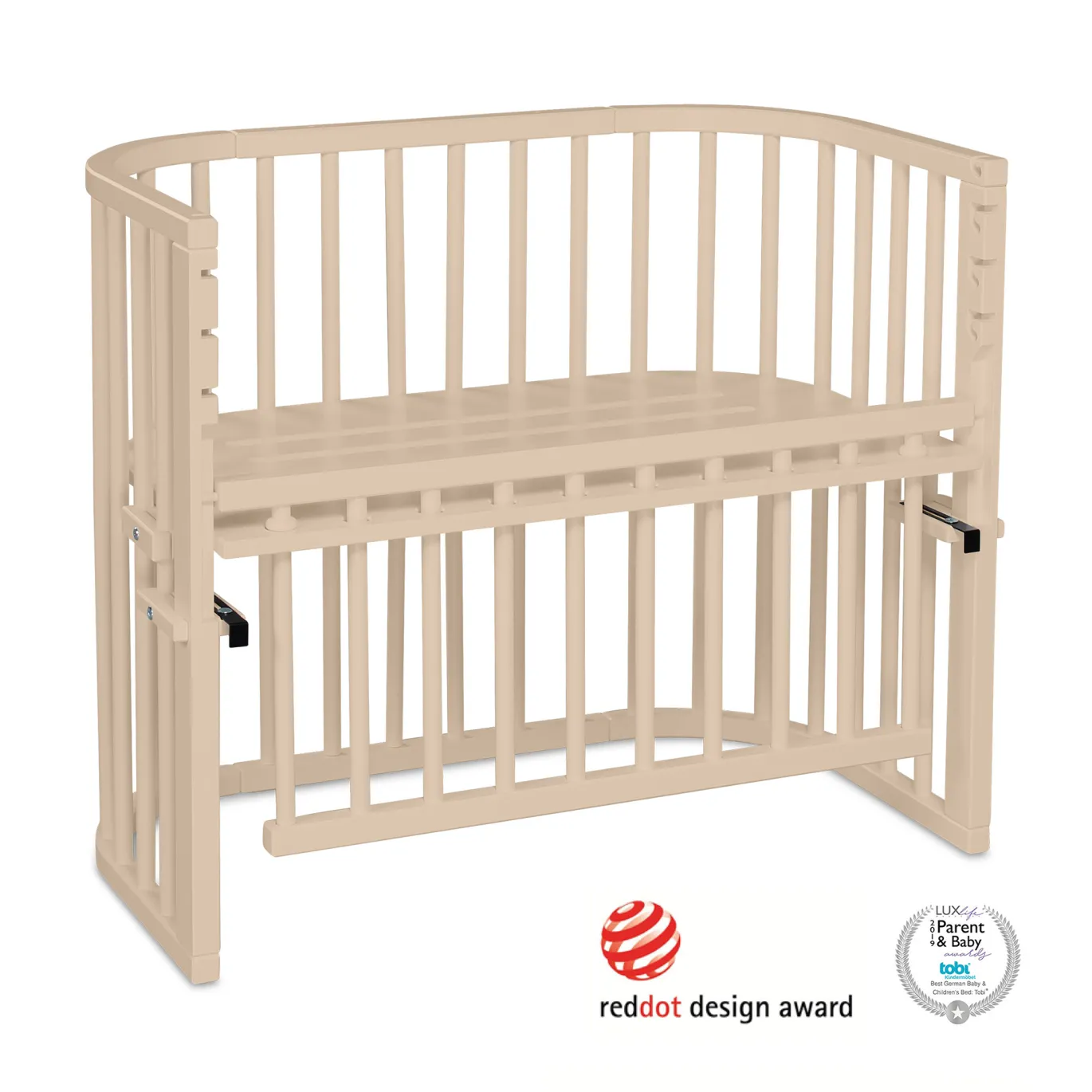 babybay Maxi Comfort Plus beige lackiert