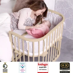 babybay Maxi Comfort Plus beige lackiert