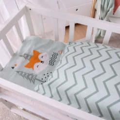 babybest® Wiegen- und Wagenbettwäsche-Set ‘Nordic Forest’