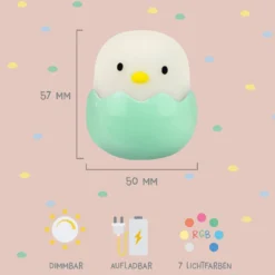 BABY EGGY Nachtlicht Green