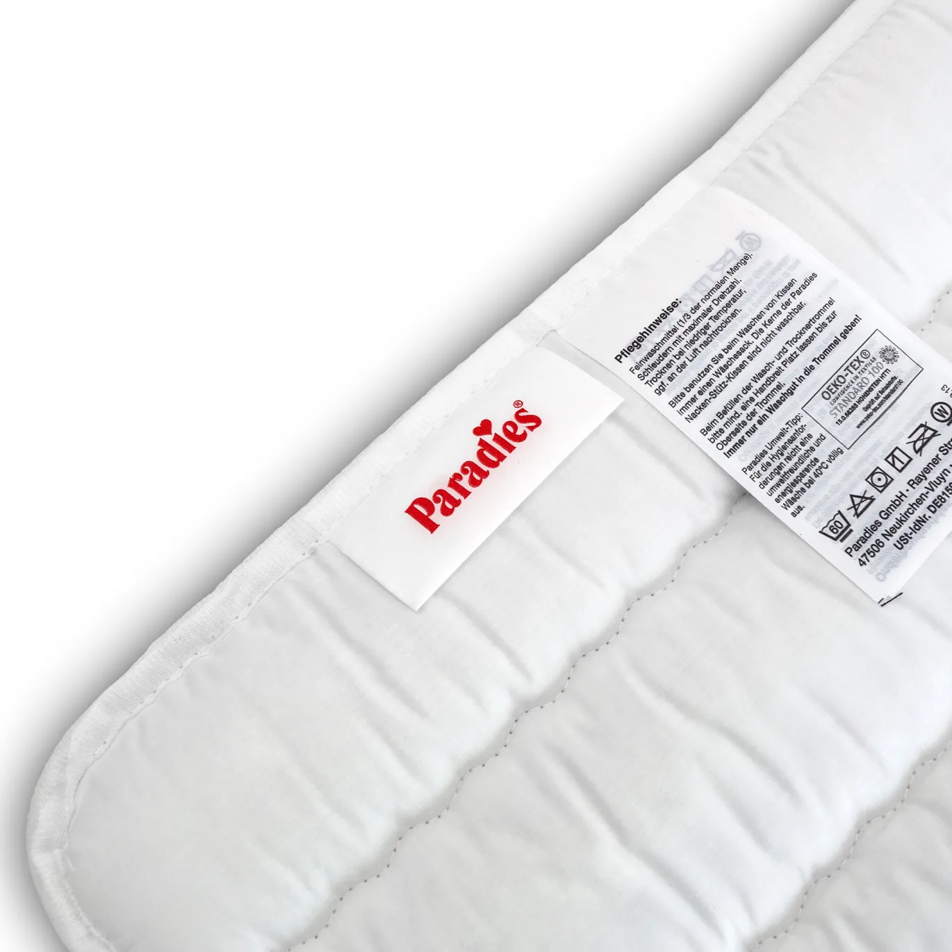 Baby-Flachkissen Hygienica® Peterle 40x60 cm