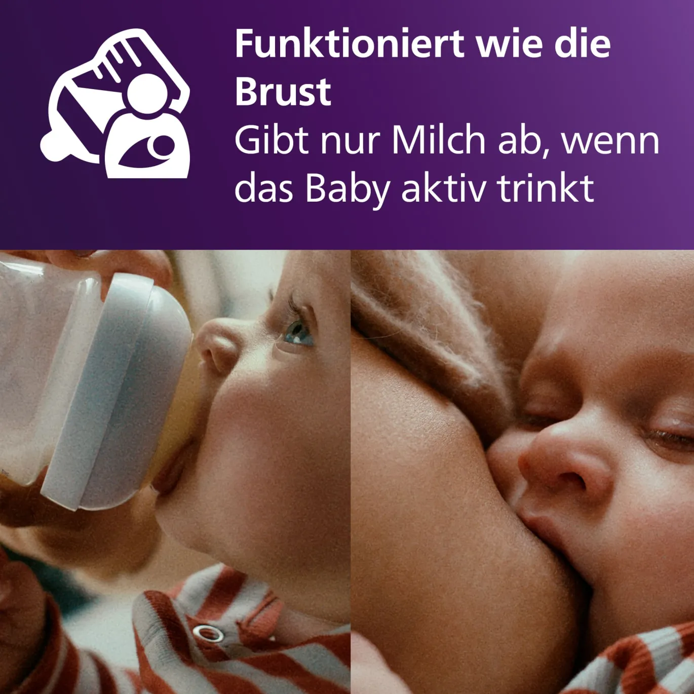 Babyflasche Natural Response AirFree Gr.3 260ml SCY673/01
