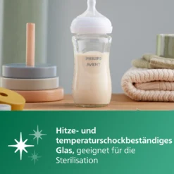 Babyflaschen Glas Natural Response Gr.3 260ml SCY933/02