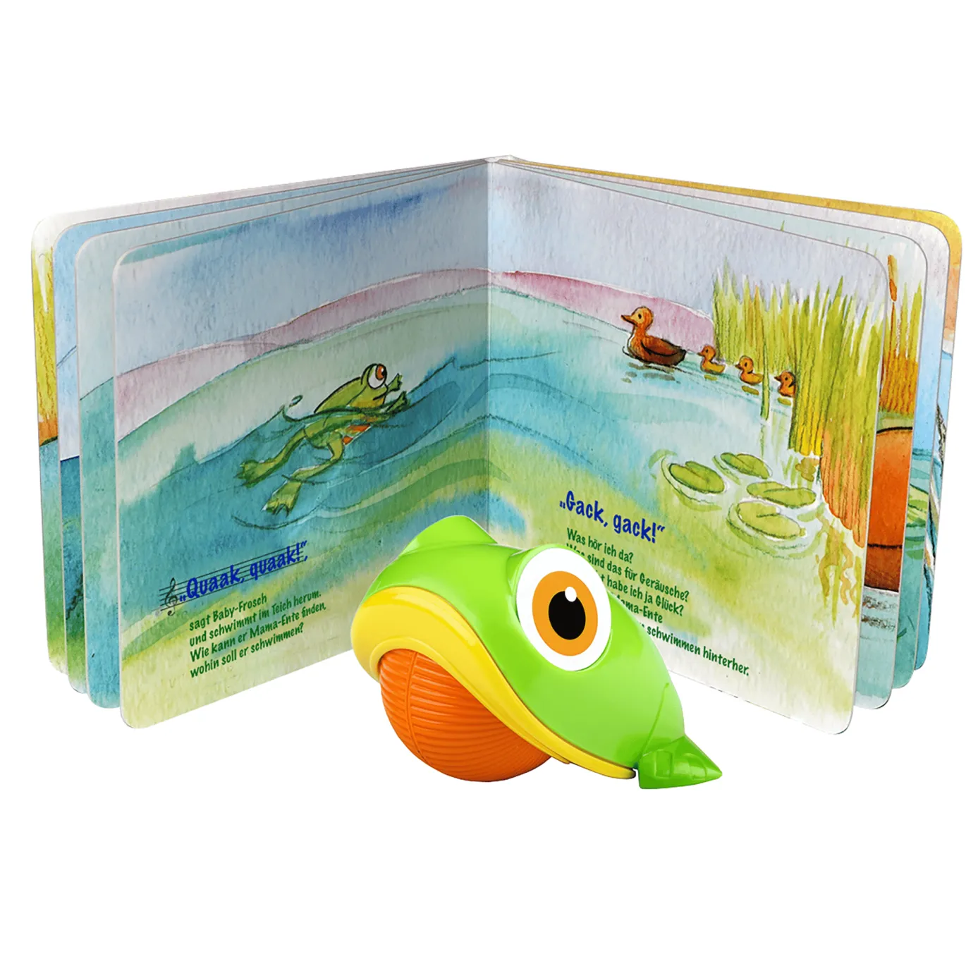 Baby-Frosch und seine Freunde