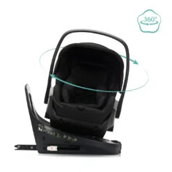 Babyschale Noa mit Base 360 Black