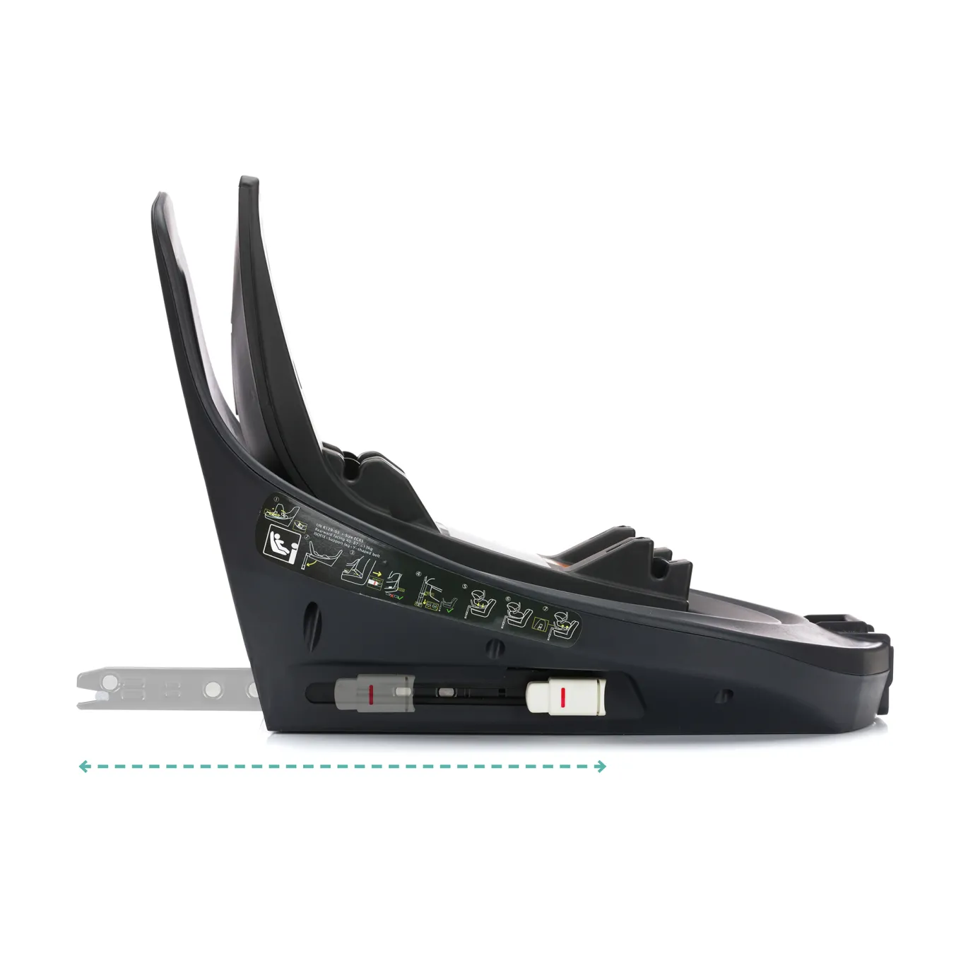 Babyschale Noa mit Base 360 Black