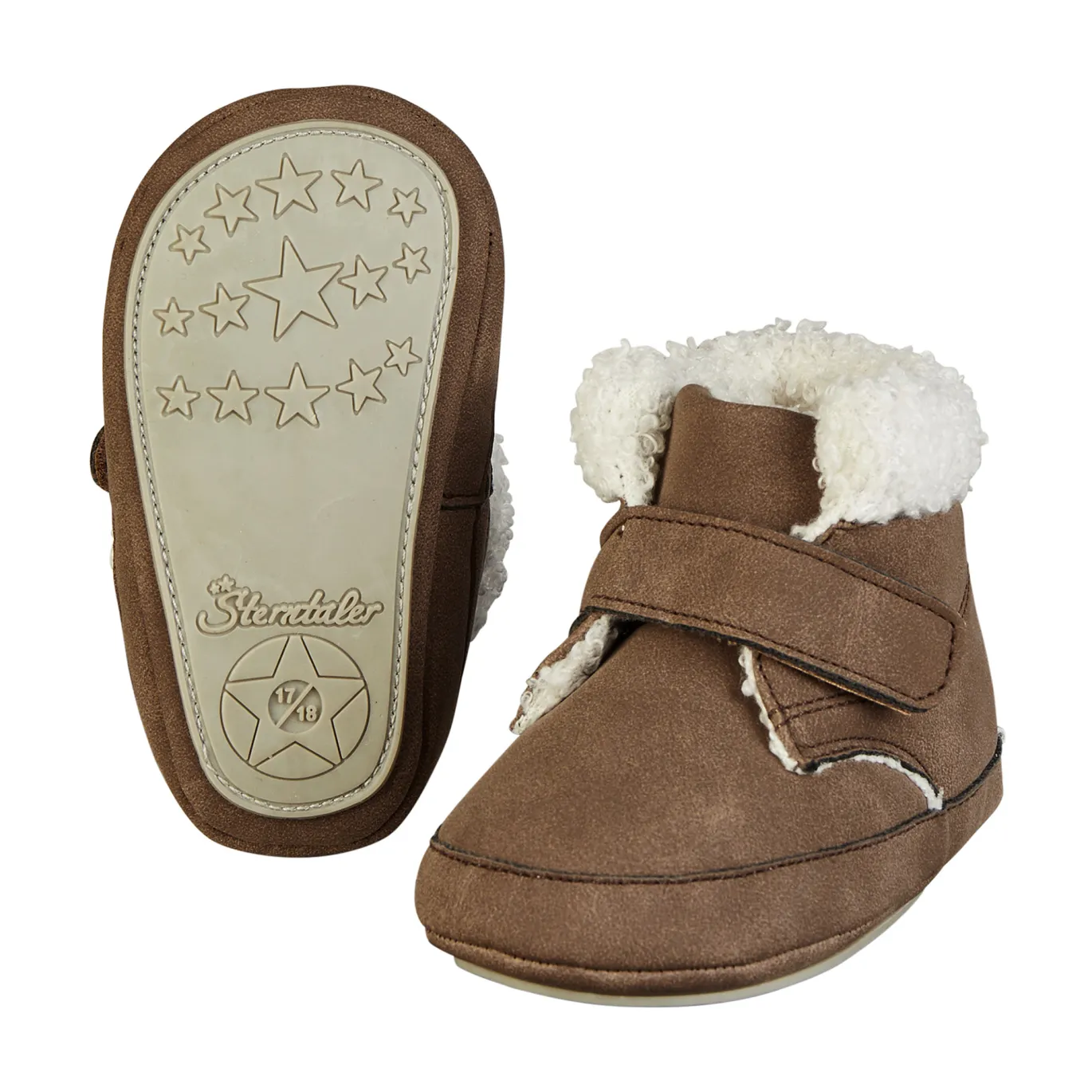 Babyschuhe aus Kunstleder