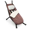 Babysitz Winter-Set Blossom Red