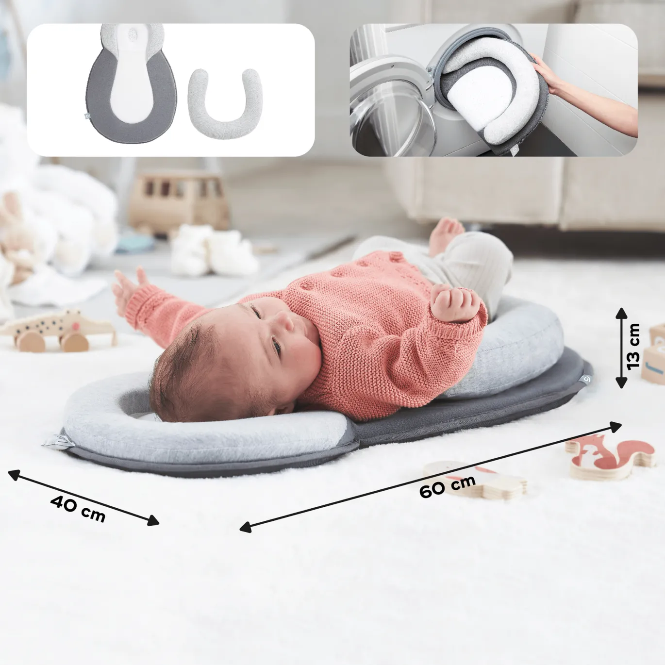 Babystütze Cosydream Smokey