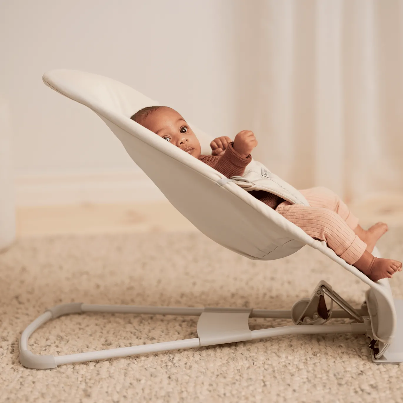 Babywippe Balance Soft Beige