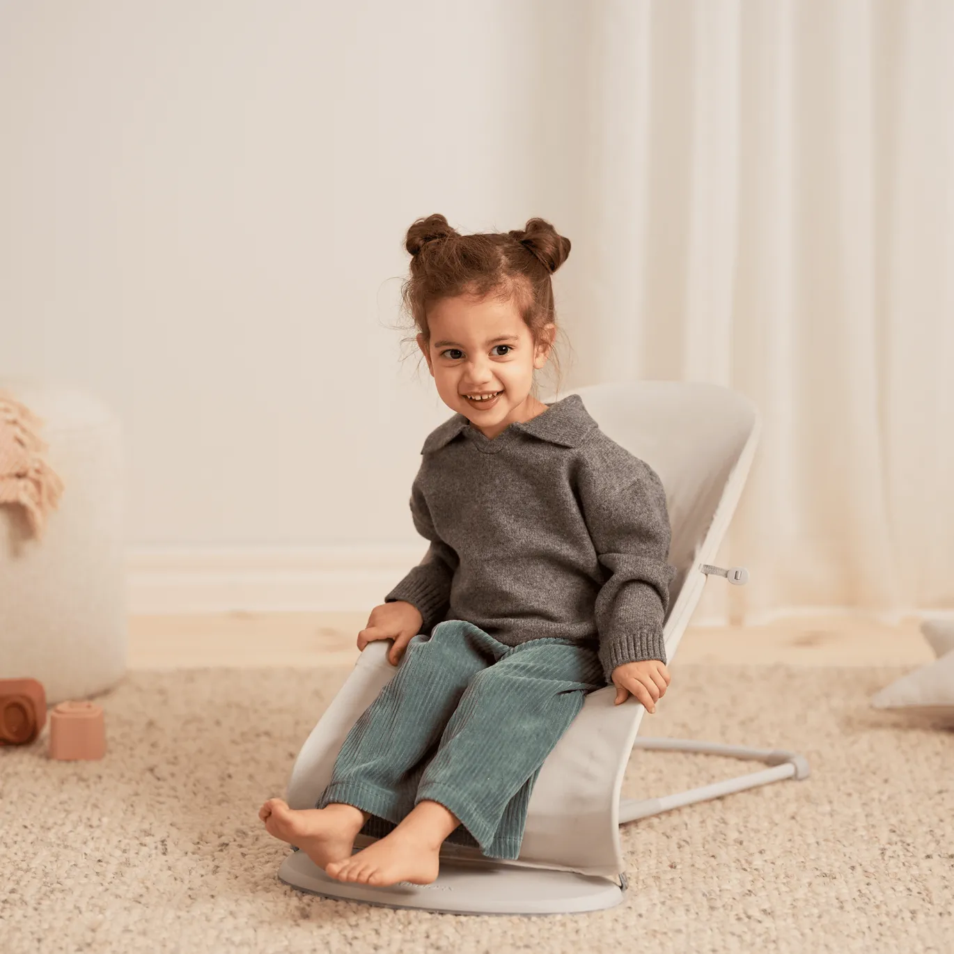 Babywippe Balance Soft Beige