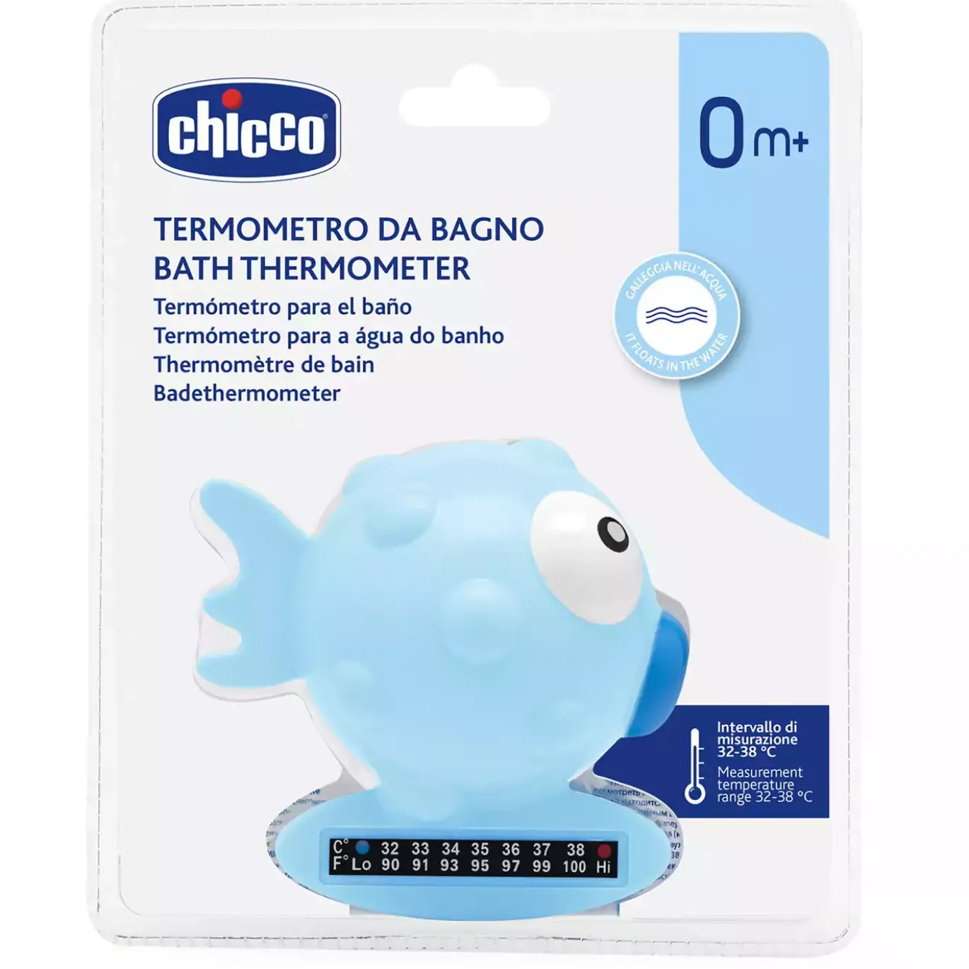 Badethermometer Fisch