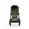 Balios S Lux & faltbare Wanne Moss Green mit Rahmen in Taupe 26