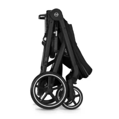 Balios S Lux & faltbare Wanne Moon Black mit Rahmen in Black 26