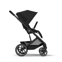 Balios S Lux & faltbare Wanne Moon Black mit Rahmen in Black 26
