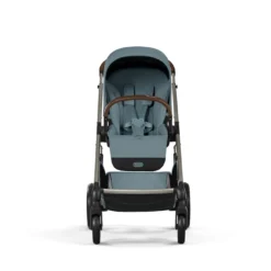 Balios S Lux & faltbare Wanne Stormy Blue mit Rahmen in Taupe 26