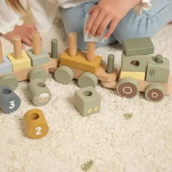 Bauklotzzug Traktor Little Farm