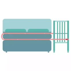 Beistellbett Cocon natur
