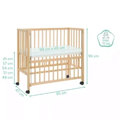 Beistellbett Cocon natur