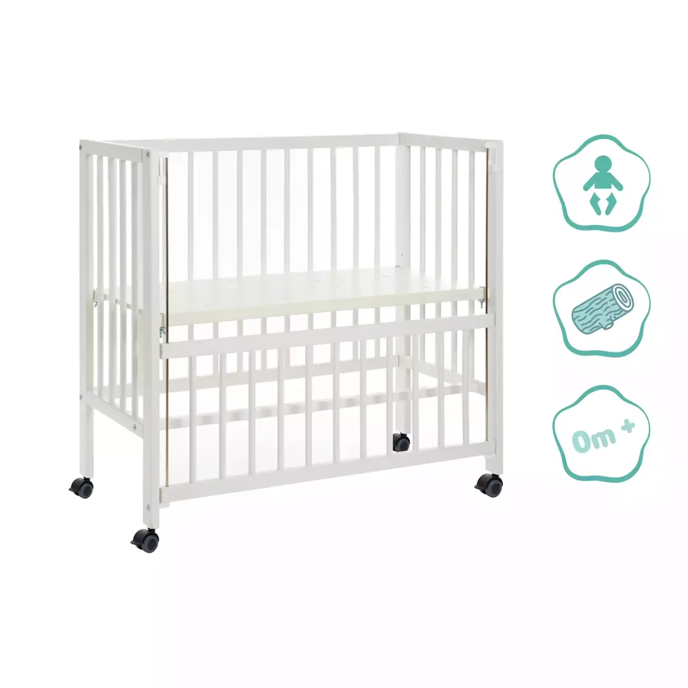 Beistellbett Cocon weiß