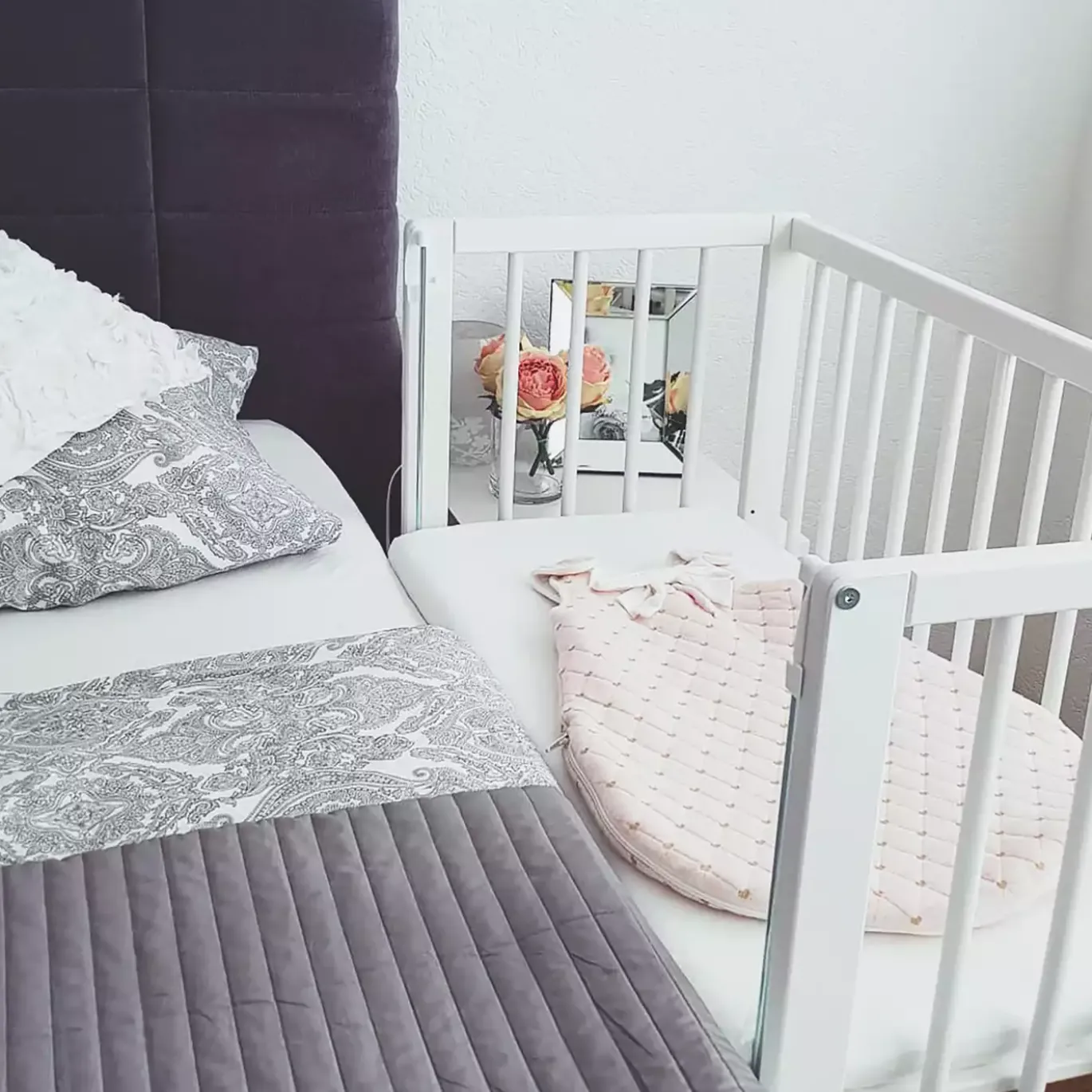 Beistellbett Cocon weiß