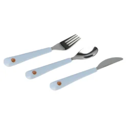 Besteckset Happy Rascals Smile Sky Blue