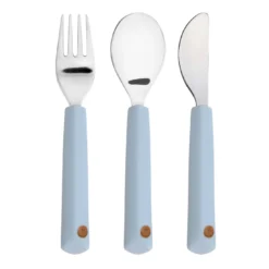 Besteckset Happy Rascals Smile Sky Blue