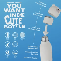 Bestie Trinkflasche Eisbär