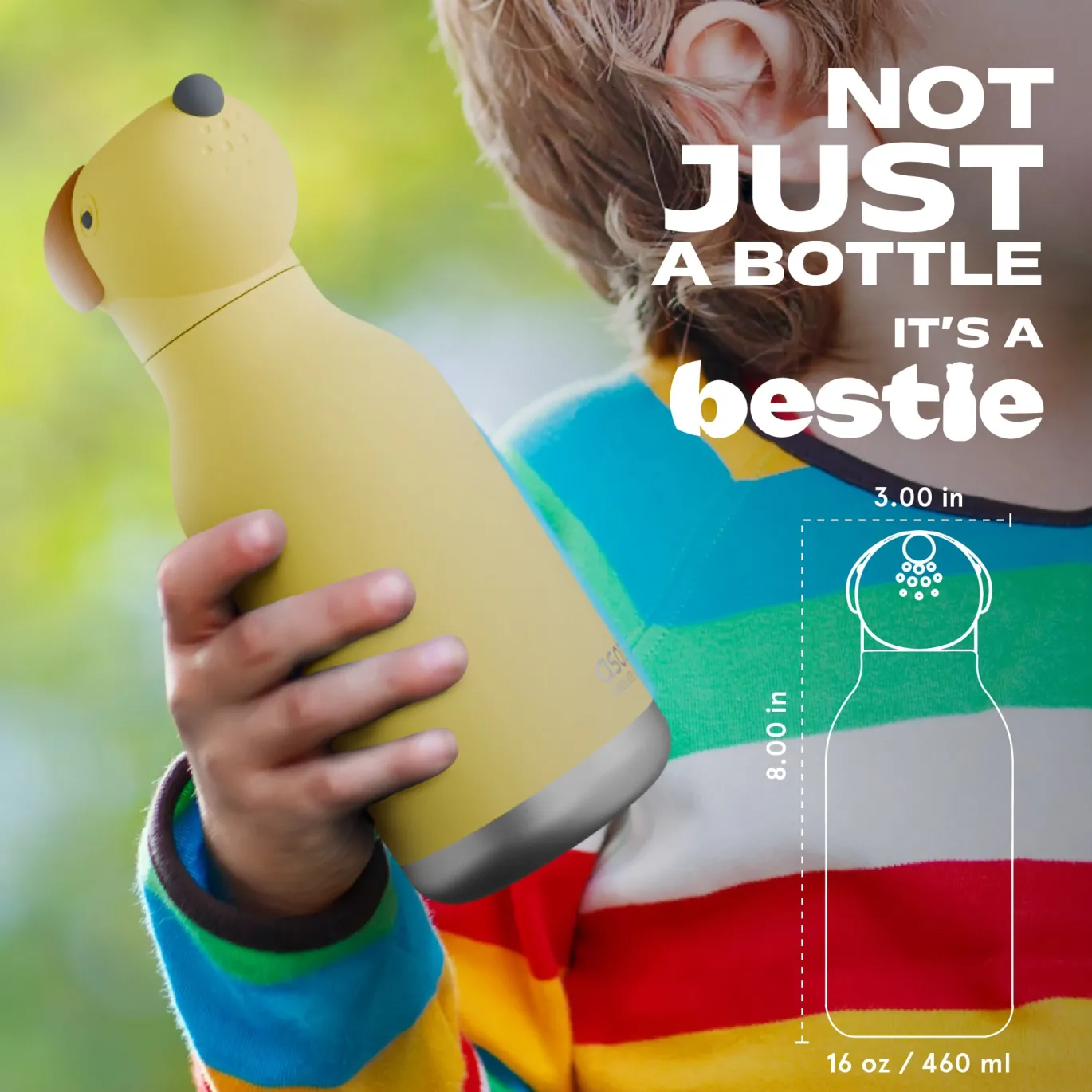 Bestie Trinkflasche Hund