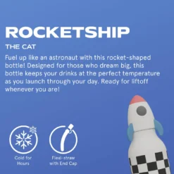 Bestie Trinkflasche Rakete