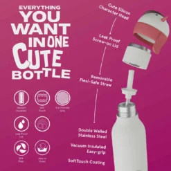 Bestie Trinkflasche Schneemann