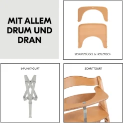Beta+ Natur mit Sitzauflage Uni Beige