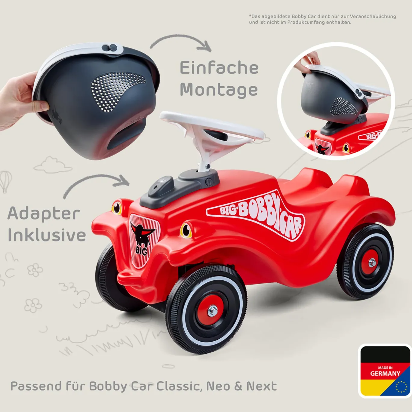 BIG Bobby Car Gepäckkorb