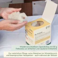 Bio-Fettwolle