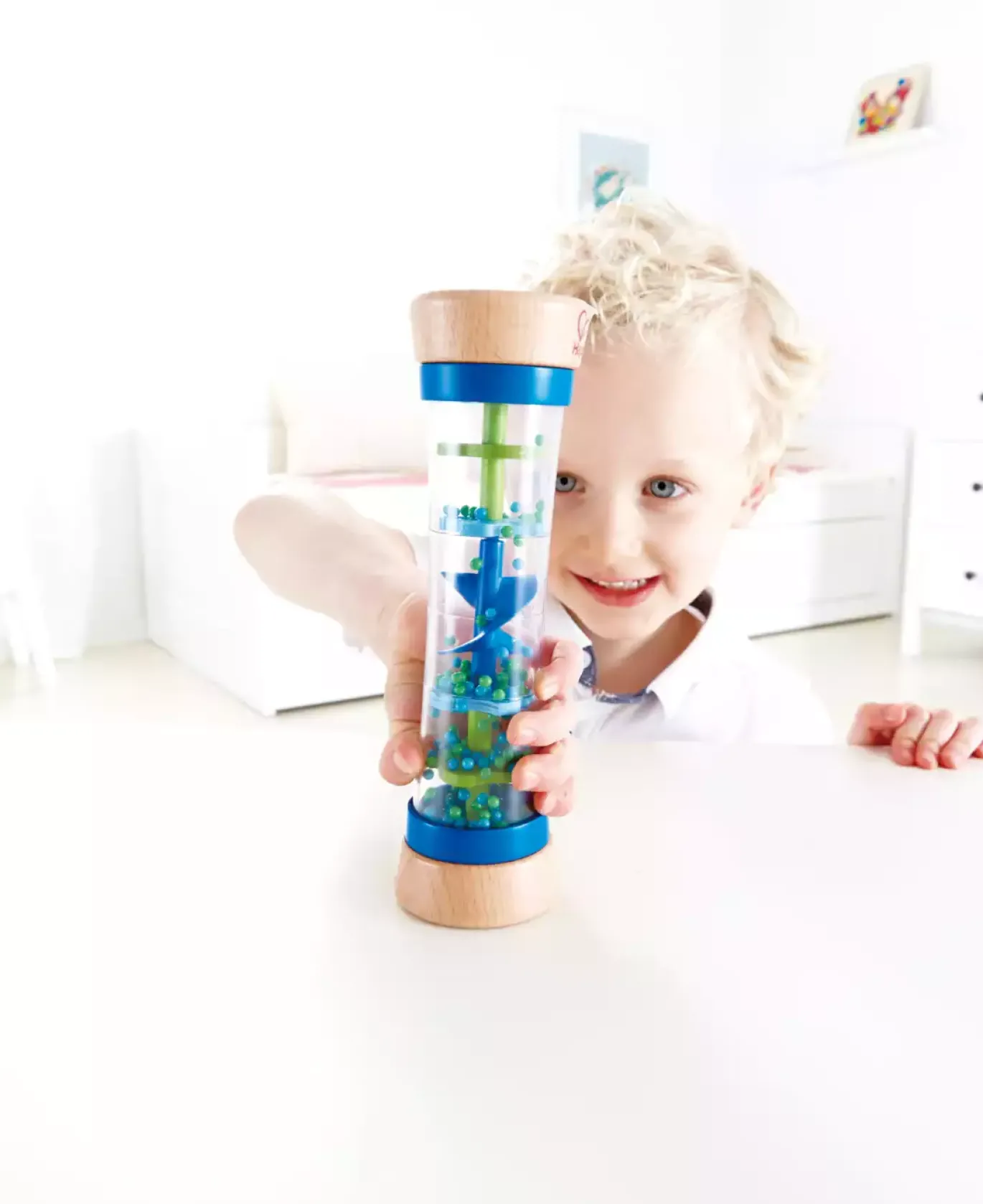 Blauer Regenmacher